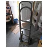 Metal framed adjustable hand truck ...