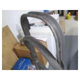 Metal framed adjustable hand truck ...