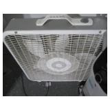 Portable space heater and box fan...