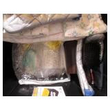 Large tote containing flannel bed l...