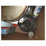 Large box of household and office g...