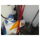 New in box 10" glass Gazing ball pl...
