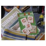 Vintage Parcheesi game, misc home d...