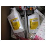Large Box of painting supplies and ...