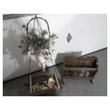 Wood based Outdoor decor, seashells...