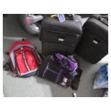 Lot of luggage and bags...