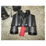 Vintage and modern binoculars...