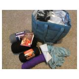 Reusable insulated tote containing ...