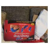 Sunbeam heated blanket, therapy wra...