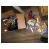 Lot of kitchen utensils, koozies an...