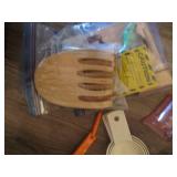 Lot of kitchen utensils, koozies an...