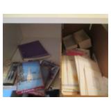 Paper goods, journals, frames and m...