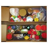 Lot of spices and other kitchen goo...