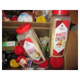 Lot of spices and other kitchen goo...