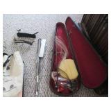 Vintage Fiddle in hardside case wit...
