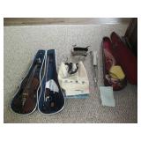Vintage Fiddle in hardside case wit...