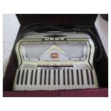 Vintage 120 Bass Accordion with loc...