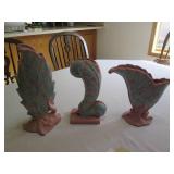Royal Haeger Potteries vase trio (o...