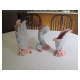 Royal Haeger Potteries vase trio (o...