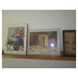 Vintage framed Natural Winter theme...
