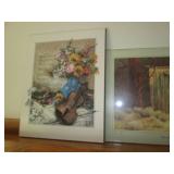 Vintage framed Natural Winter theme...