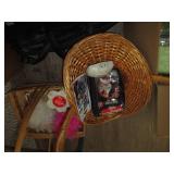 Variety of washcloths, leather care...