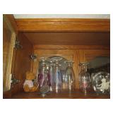 Vintage Bewania themed Stemware plu...
