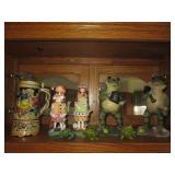 Frog themed figurines and other hom...