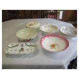 Variety of vintage fine China bowls...