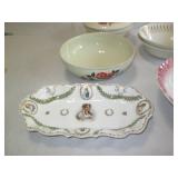 Variety of vintage fine China bowls...