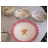 Variety of vintage fine China bowls...