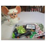 Vintage mouse, toys, Nick nacks and...