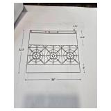 Sierra Commercial Gas Range SR-6-36 Sierra Commercial Gas Range SR-6-36