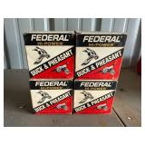 4 Boxes 20 Gauge Federal Hi-Power Duck/Pheasant Shells 4 Boxes 20 Gauge Federal Hi-Power Duck/Pheasant Shells