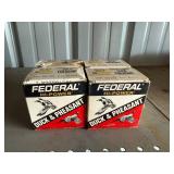 4 Boxes 20 Gauge Federal Hi-Power Duck/Pheasant Shells 4 Boxes 20 Gauge Federal Hi-Power Duck/Pheasant Shells