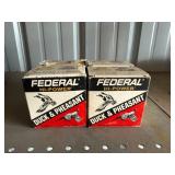 4 Boxes 20 Gauge Federal Hi-Power Duck/Pheasant Shells 4 Boxes 20 Gauge Federal Hi-Power Duck/Pheasant Shells