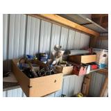 Everything on Shelf - Nail Bins, Screen, Household Items Everything on Shelf - Nail Bins, Screen, Household Items