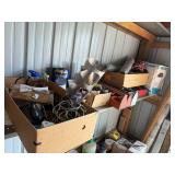 Everything on Shelf - Nail Bins, Screen, Household Items Everything on Shelf - Nail Bins, Screen, Household Items