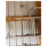 Aluminum Extension Ladder with Stabilizer Aluminum Extension Ladder with Stabilizer