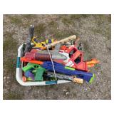 Basket of Toy Guns Basket of Toy Guns