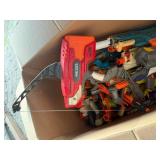 Box of Nerf Toys Box of Nerf Toys