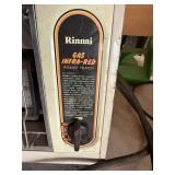 Rinnai Gas Radiant Heater Rinnai Gas Radiant Heater