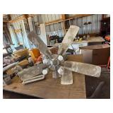 Everything on Table - Screen, Lights, Ceiling Fan, Swings & More Everything on Table - Screen, Lights, Ceiling Fan, Swings & More