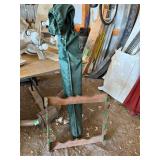 Gun Rack & Bag of Poles Gun Rack & Bag of Poles