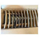 12 Pack 6" Brushed Nickel Shower Recessed Light Trim 12 Pack 6" Brushed Nickel Shower Recessed Light Trim