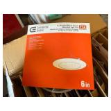 12 Pack 6" Brushed Nickel Shower Recessed Light Trim 12 Pack 6" Brushed Nickel Shower Recessed Light Trim