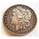 1879-S Morgan Silver Dollar Coin 1879-S Morgan Silver Dollar Coin