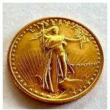 1988 American Gold Eagle $5 Coin 1988 American Gold Eagle $5 Coin
