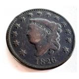 1826 US Large Cent Liberty Head Coin 1826 US Large Cent Liberty Head Coin