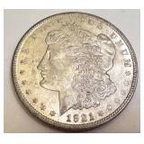 1921 Morgan Silver Dollar Coin 1921 Morgan Silver Dollar Coin